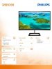 Philips Monitor komputerowy 325E1C 31.5 cala Curved, Zakrzywiony VA HDMI DP